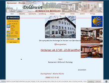 Tablet Screenshot of doldewirt.com